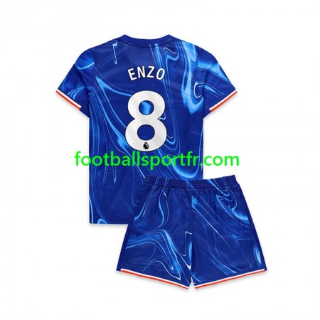 Tenue Chelsea Enzo 8 Enfant Domicile 2024-2025 Maillot de Foot